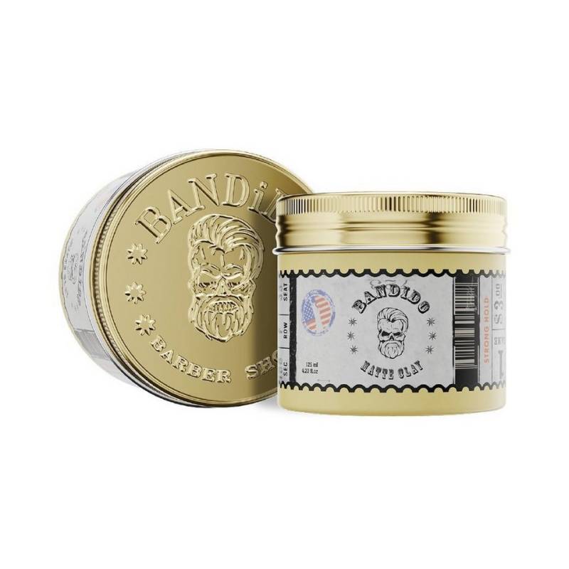 Bandido Haarpomade Bandido Matte Clay Pomade Haarpomade 125ml von Bandido