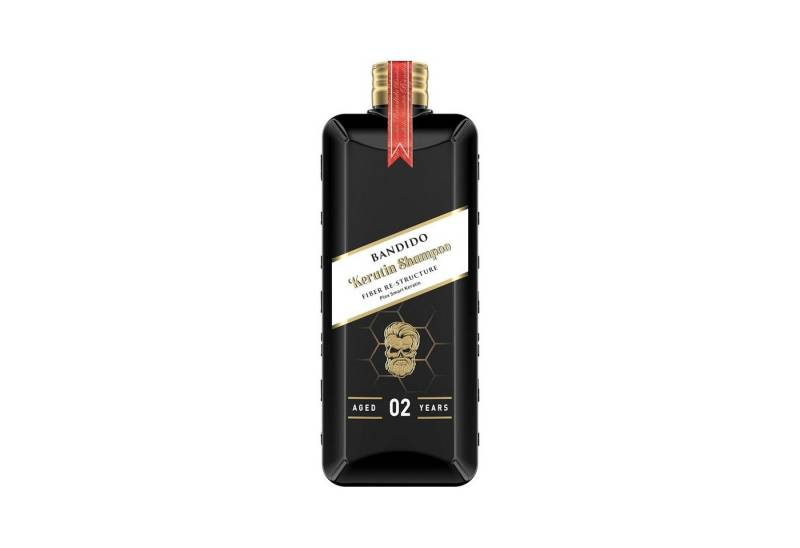 Bandido Haarshampoo Bandido Men Keratin Shampoo 350ml Intensive Reparaturpflege von Bandido