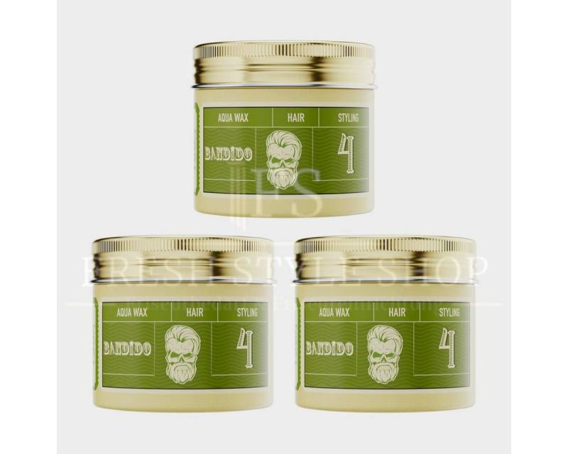Bandido Haarwachs 3x Bandido Haarwachs Hair Wax 125ml (Verschiedene Sorten) von Bandido