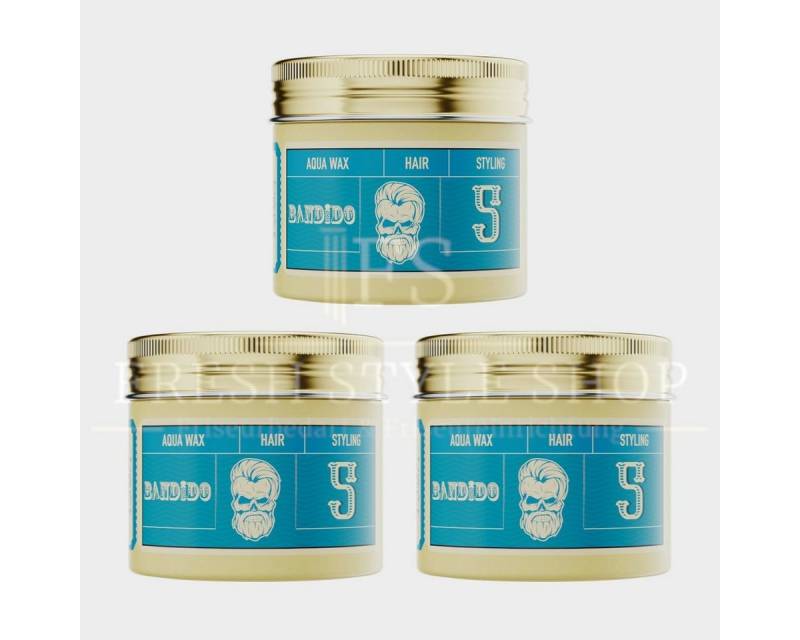 Bandido Haarwachs 3x Bandido Haarwachs Hair Wax 125ml (Verschiedene Sorten) von Bandido