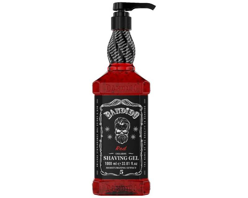 Bandido Rasiergel Bandido Shaving Gel Rasiergel 1000ml Red von Bandido