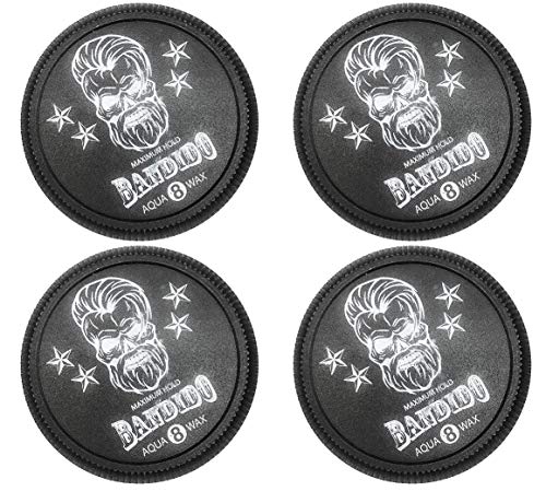 4 x 150 ml Bandido Hair Wax Nr.8 Black Haarwachs Haar Styling Wachs Herren Haargel 4 x 150 ml Bandido Hair Wax Nr.8 Black Haarwachs Haar Styling Wachs Herren Haargel von Bandido