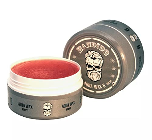 Bandido Aqua Hair Wax Nr.6 Haarwachs Haar Styling Wachs Herren Haargel 150ml Gel Wax von Bandido