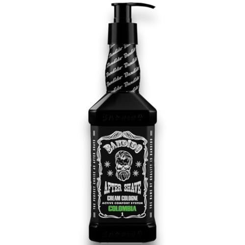 Bandido Barber After Shave Cream Cologne Fresh Lotion Men 350ml Herren Balsam nach der Rasur- Nassrasur pflegt und kühlt Balm Creme Herren Pflege Sensible Haut (Fresh) von Bandido