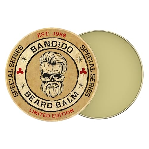 Bandido Beard Balm 40ml Klassik | Zitrischer-duft | Bart-wax | Bart Pflege mit Frischem Duft | Beard-Wax Men von Bandido