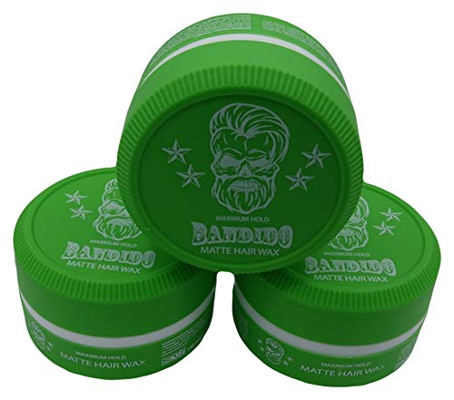 Bandido Matte Hair Wax Haarwachs Haar Styling Wachs Herren Haargel 150ml Matt Natürliches aussehen von Bandido