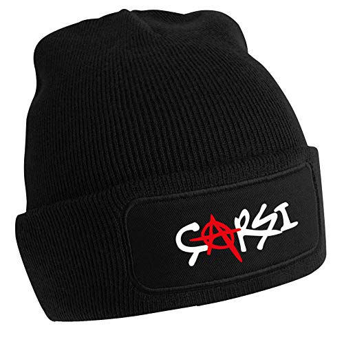 Carsi Mütze Beanie Herren Damen Weich und Warm Laufmütze Sportmütze für den Herbst und Winter (Schwarz) von Bandit Result Winter