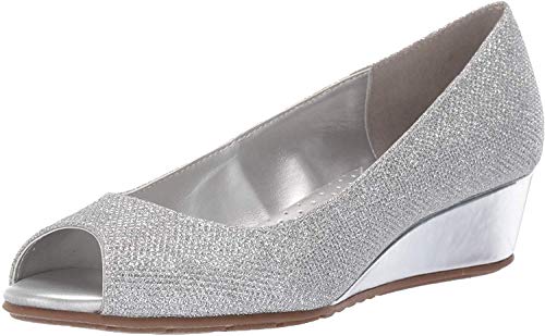 Bandolino Damen Candra Pumps, Silverglamour, 37 EU von Bandolino
