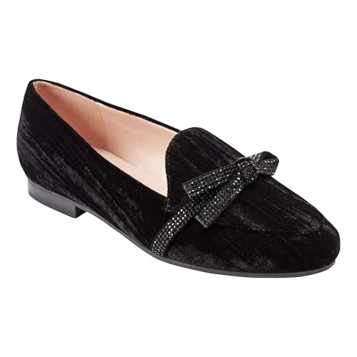 Bandolino Damen Jayme Loafer, Black Velvet 001, 43 EU Bandolino Damen Jayme Loafer, Black Velvet 001, 43 EU von Bandolino