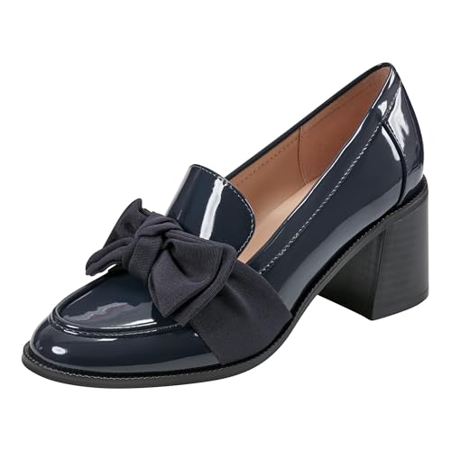 Bandolino Damen Korrar Pumps, Dunkelblau 401, 37 EU Weit von Bandolino