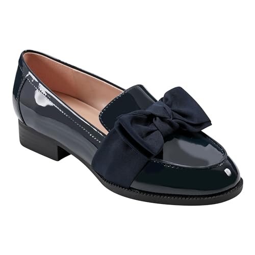 Bandolino Damen Lindio Slipper, Navy Patent 402, 40 EU von Bandolino