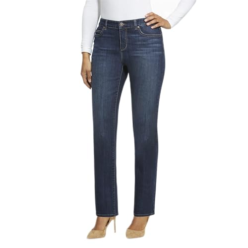 Bandolino Damen Mandie Signature Fit 5 High Rise Plus Size Jeans, Greenwich, 54 Mehr von Bandolino