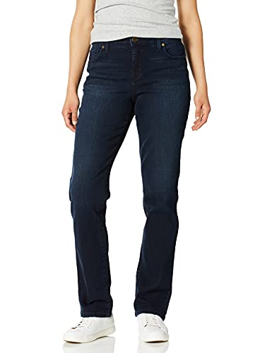 Bandolino Damen Mandie Signature Fit 5 High Rise Regular Jeans, Nachtfall, 42 Kurz von Bandolino