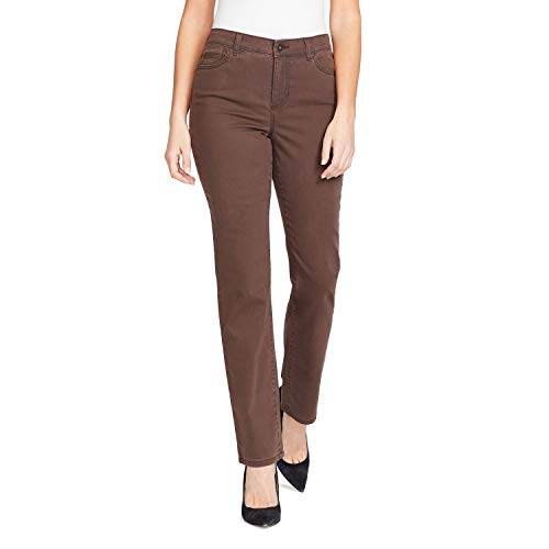 Bandolino Damen Mandie Signature Fit 5 Pocket Jeans, Heißer Espresso, 38 von Bandolino