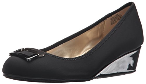 Bandolino Damen Tad Pumps, Black Fabric, 38.5 EU von Bandolino