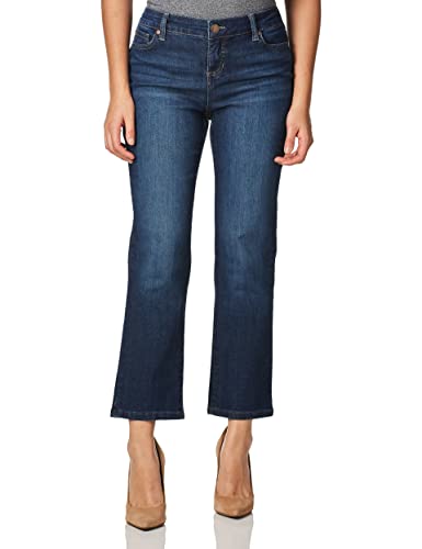 Gloria Vanderbilt Damen Jeanpetite Pocket Petite Mandie Signature Fit 5 Taschen Jeans, Greenwich, 44 Kurze Schlauch von Bandolino