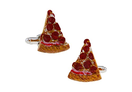 Banemi Manschettenknöpfe Unendlich, Silber Manschettenknöpfe Unendlich Pizza Hochzeitsgeschenke für den Bräutigam von Banemi