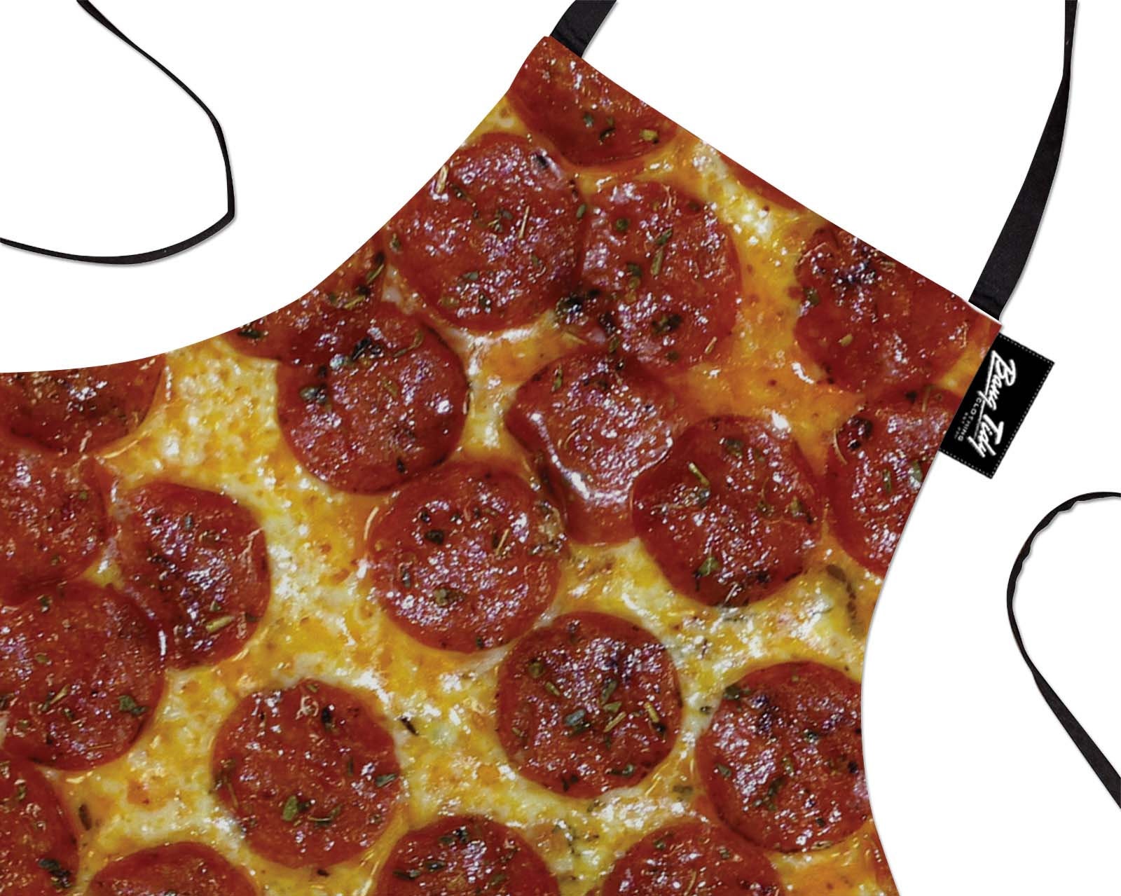 Lustige Peperoni-Pizza-Schürze - Neuheit Kochgeschenk von BangTidyClothing