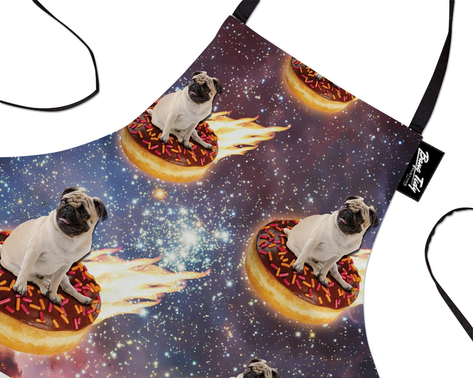 Lustige Backschürze Space Mops - Geschenk Für Den Kochkoch Männer Frauen Backgeschenk Voller Grillen Küchenschürze Pub Donut von BangTidyClothing