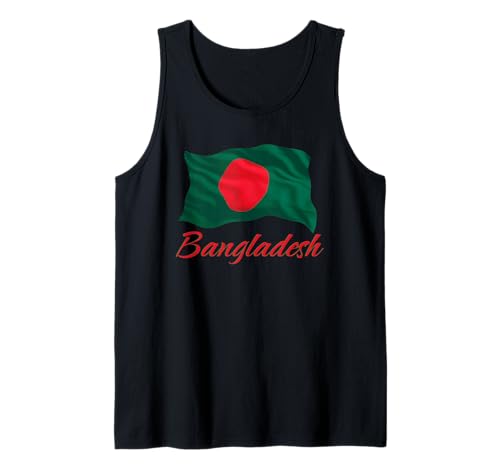 Bangladesch Flagge Patriotische Bangladesch Männer Frauen Kinder Tank Top von Bangladesh Flag Heritage Apparel & Gifts