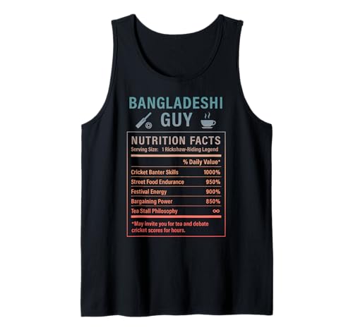Lustiger Bangladeschischer Junge stolze Männer mit Bangladeschischen Wurzeln Tank Top von Bangladeshi Cultur Gifts for Banglade Men and Boys