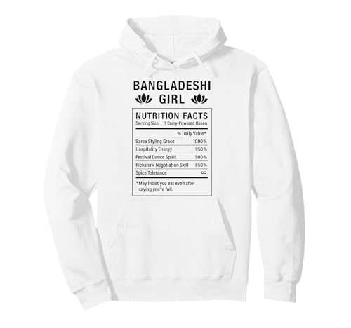 Lustiges Bangladeshi Girl Proud Women with Bangladesh Roots Pullover Hoodie von Bangladeshi Culture Gifts For Bangladeshi Women