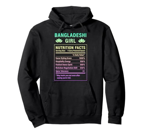 Lustiges Bangladeshi Girl Proud Women with Bangladesh Roots Pullover Hoodie von Bangladeshi Culture Gifts For Bangladeshi Women