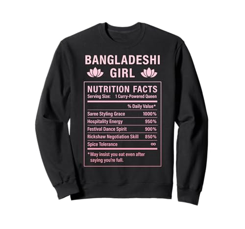 Lustiges Bangladeshi Girl Proud Women with Bangladesh Roots Sweatshirt von Bangladeshi Culture Gifts For Bangladeshi Women