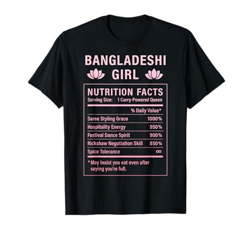 Lustiges Bangladeshi Girl Proud Women with Bangladesh Roots T-Shirt von Bangladeshi Culture Gifts For Bangladeshi Women