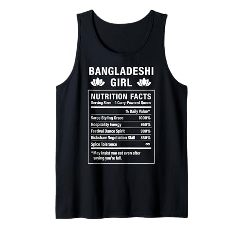 Lustiges Bangladeshi Girl Proud Women with Bangladesh Roots Tank Top von Bangladeshi Culture Gifts For Bangladeshi Women