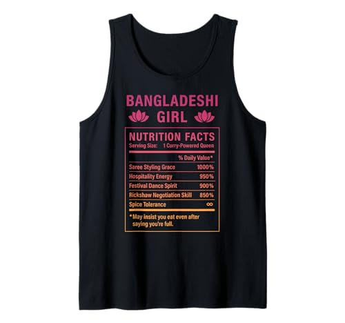 Lustiges Bangladeshi Girl Proud Women with Bangladesh Roots Tank Top von Bangladeshi Culture Gifts For Bangladeshi Women