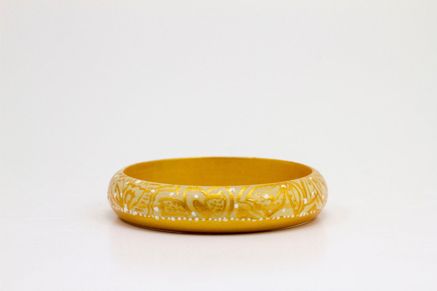 Handgemalt, Gold Armreif von BangleLore