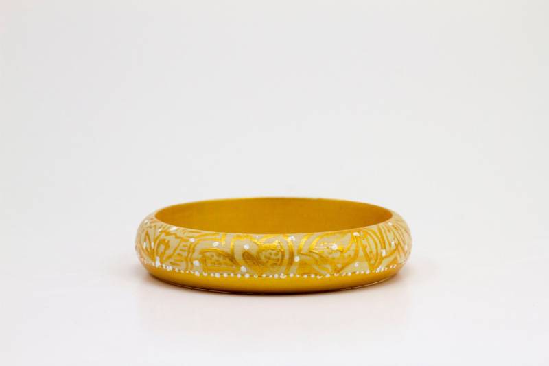 Handgemalt, Gold Armreif Handgemalt, Gold Armreif von BangleLore