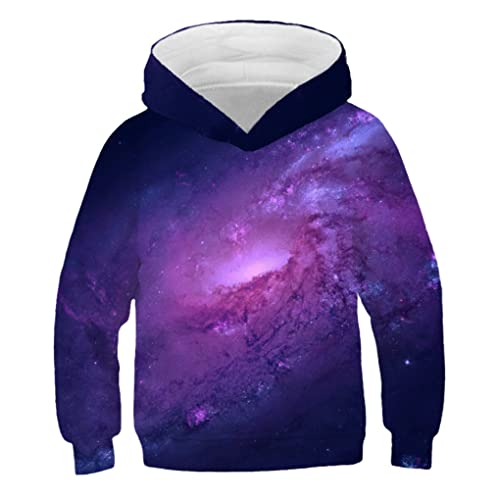 Kinder Hoodie Jungen Mädchen 3D Sweatshirt Print Bunte Hoodies Kinder Mode Pullover Jugendliche Kleidung Tops 9W25 10T von Bangqi