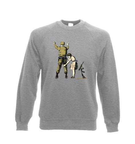 Banksy By Big Mouth Herren Sweat-shirts Sweatshirt grau grau L Banksy By Big Mouth Herren Sweat-shirts Sweatshirt grau grau L von Banksy By Big Mouth