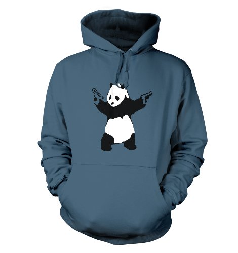 Banksy By Big Mouth - Hoodie - Sweatshirt - Herren, Sweat-shirts, Blau XXL von Banksy By Big Mouth