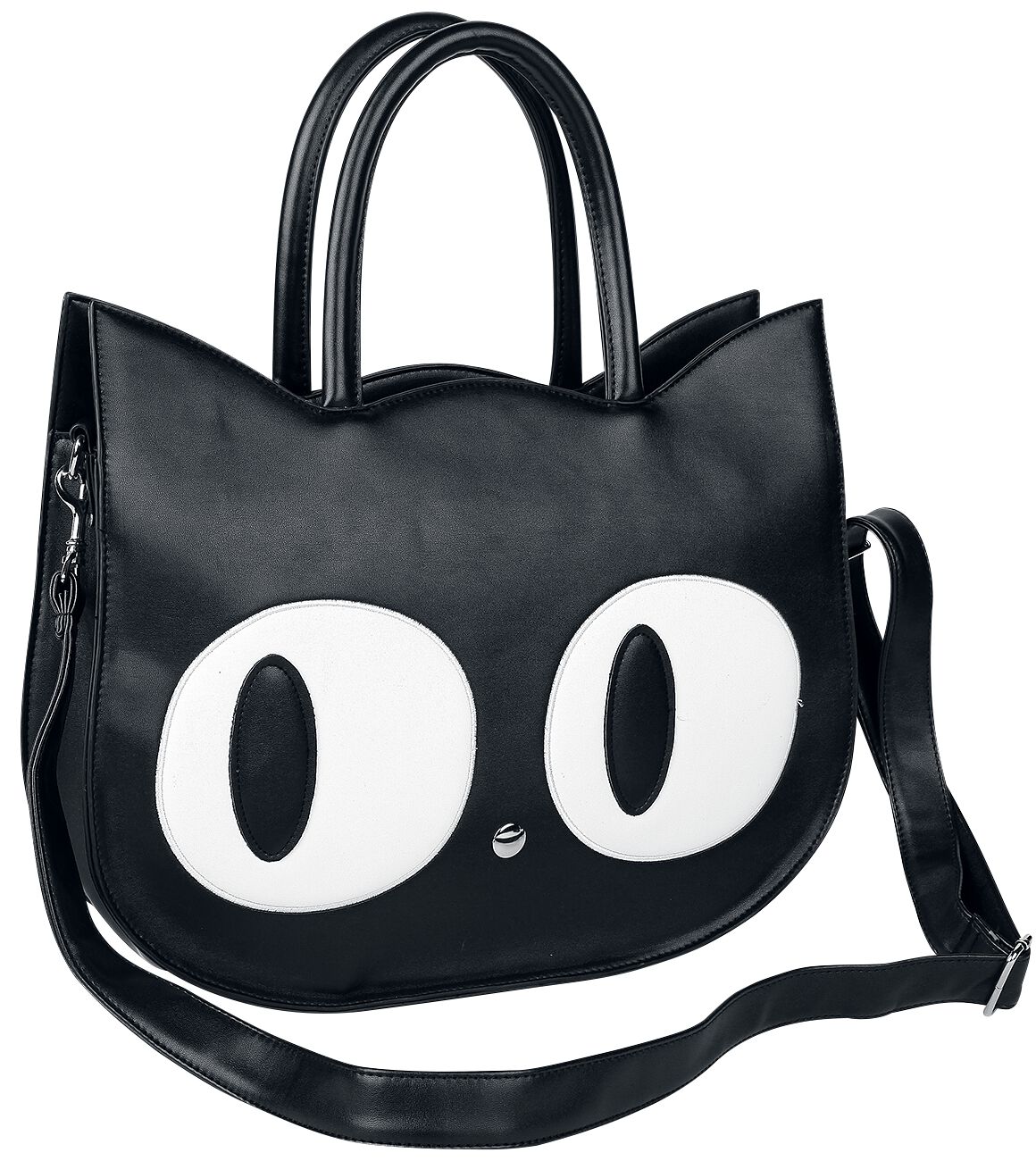 Banned Alternative Big Kitty Handtasche schwarz von Banned Alternative