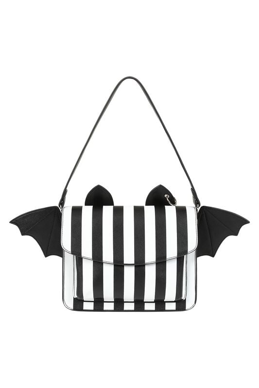 Banned Alternative Catacomb Bat Handtasche schwarz weiß Banned Alternative Catacomb Bat Handtasche schwarz weiß von Banned Alternative