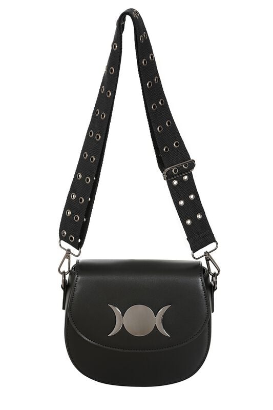 Banned Alternative Eternal Dusk Handtasche schwarz silberfarben von Banned Alternative