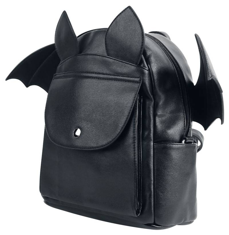 Banned Alternative Fledermaus Mini-Rucksack schwarz von Banned Alternative