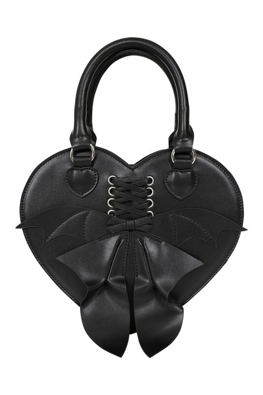 Banned Alternative Glamorama Heart Shaped Handtasche schwarz von Banned Alternative