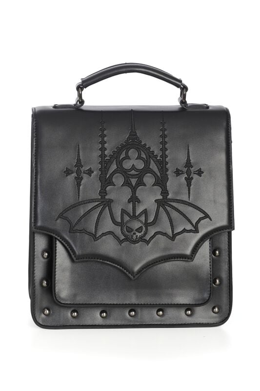 Banned Alternative Gothic Bat Rucksack schwarz von Banned Alternative
