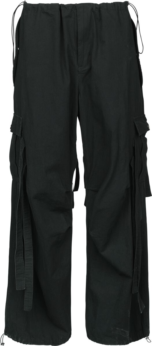 Banned Alternative - Gothic Cargohose - Nami Trousers - XS bis 4XL - für Damen - Größe L - schwarz von Banned Alternative