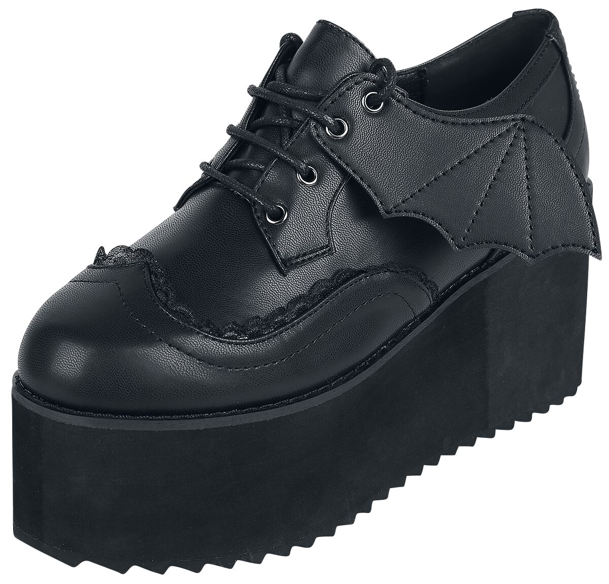 Banned Alternative - Gothic Creepers - WILLOW - EU36 bis EU41 - für Damen - Größe EU40 - schwarz von Banned Alternative