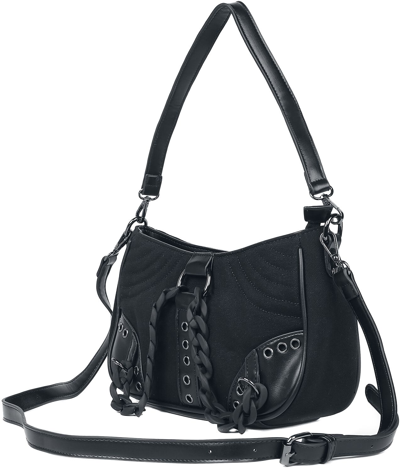 Banned Alternative - Gothic Handtasche - Earthworm - für Damen - schwarz von Banned Alternative