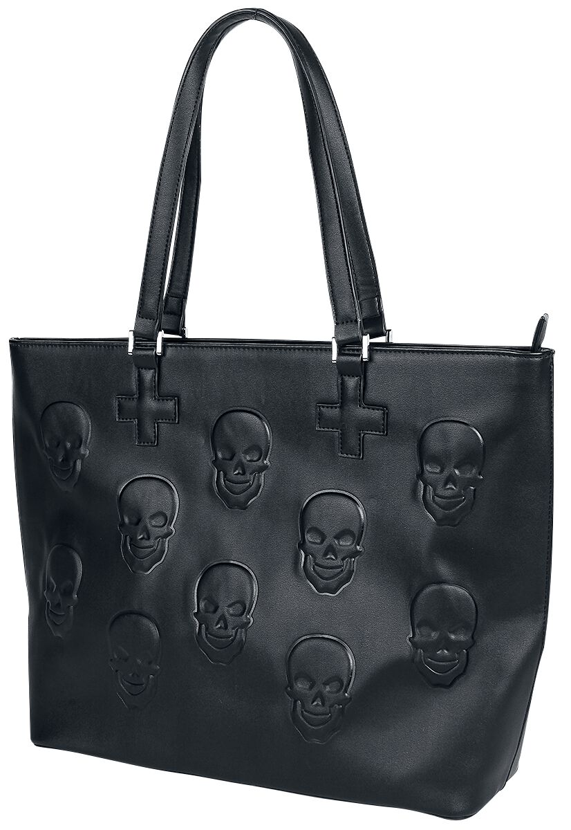 Banned Alternative - Gothic Handtasche - Menth - für Damen - schwarz von Banned Alternative