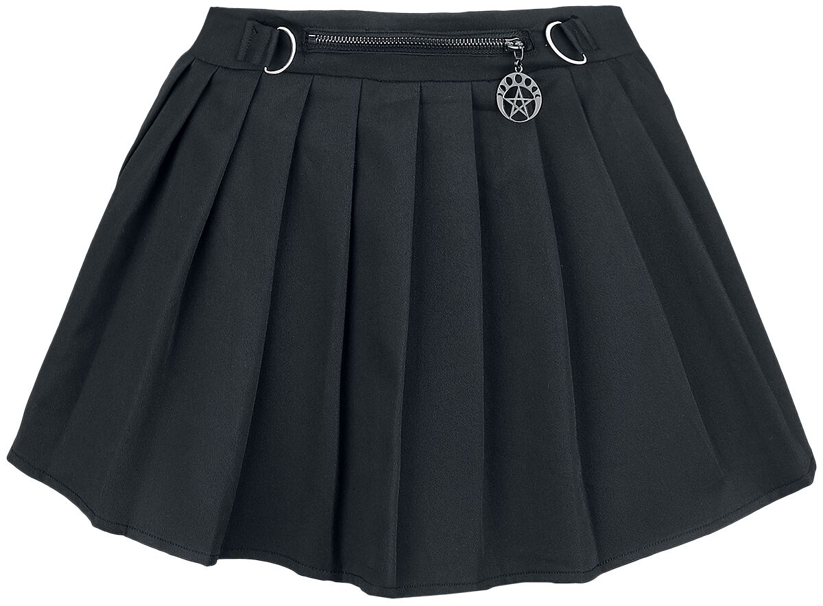 Banned Alternative Lethia Mini Skirt Kurzer Rock schwarz in M von Banned Alternative