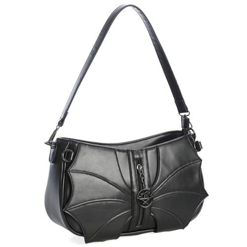 Banned Alternative Malachi Batwing Frauen Handtasche schwarz Polyurethan, Polyester Gothic, Rockwear von Banned Alternative