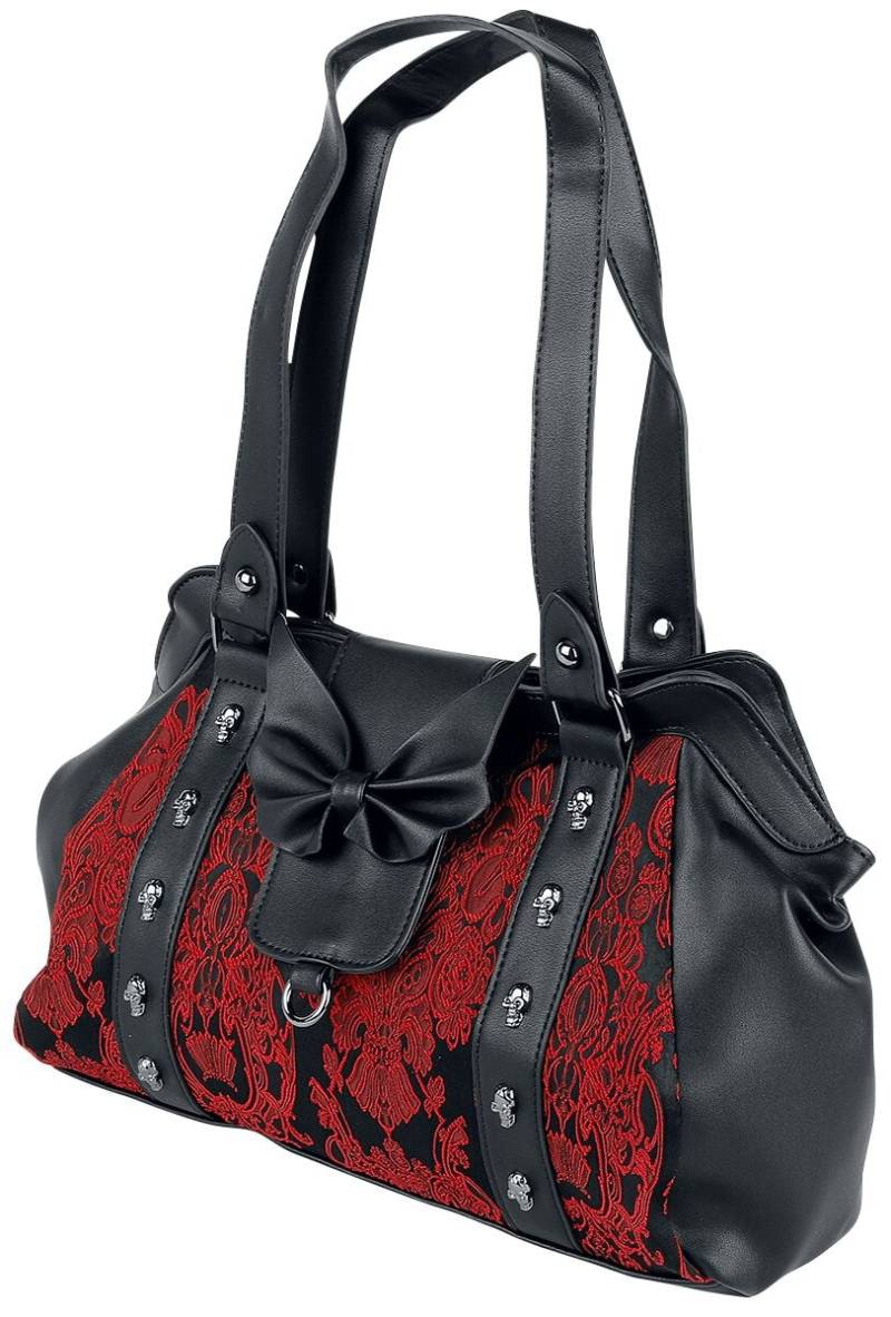 Banned Alternative Maplesage Handtasche rot schwarz von Banned Alternative