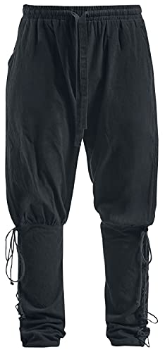 Banned Alternative Medieval Hose Irwin Männer Hose schwarz 3XL von Banned